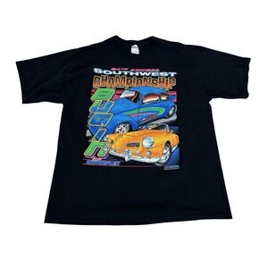 BUG IN Southwest Championship Texas Metroplex Beetle Racing T Shirt Sz XL 23x29